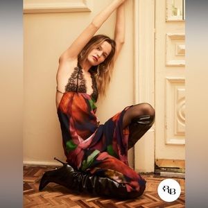 Rat & Boa Paola Floral Slip Dress